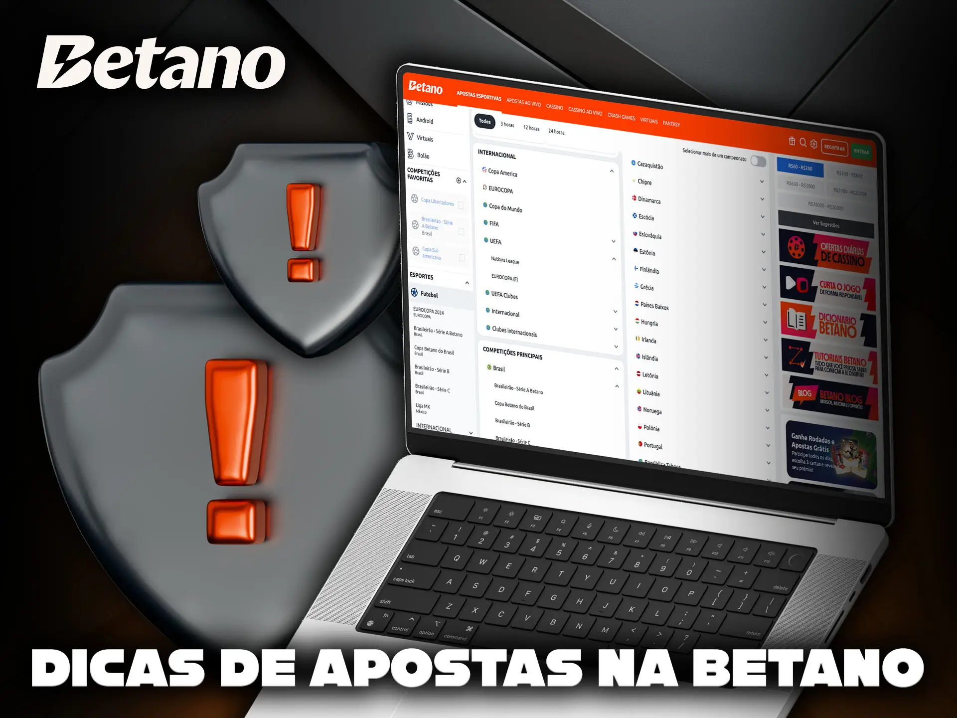 Algumas dicas de apostas para iniciantes no Betano.