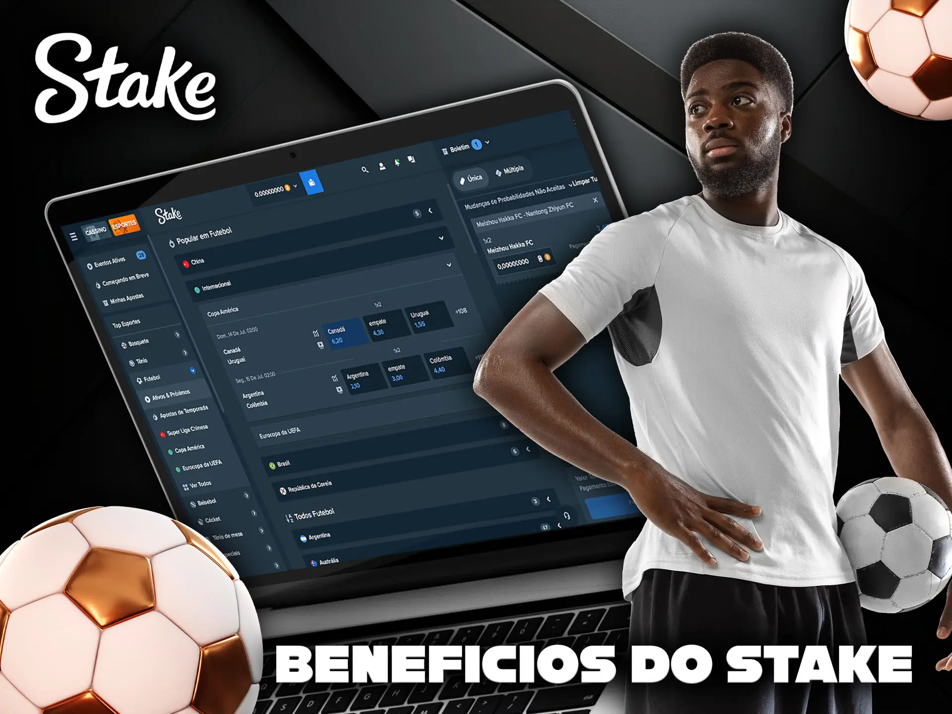 Por que você deve apostar em futebol na Stake.