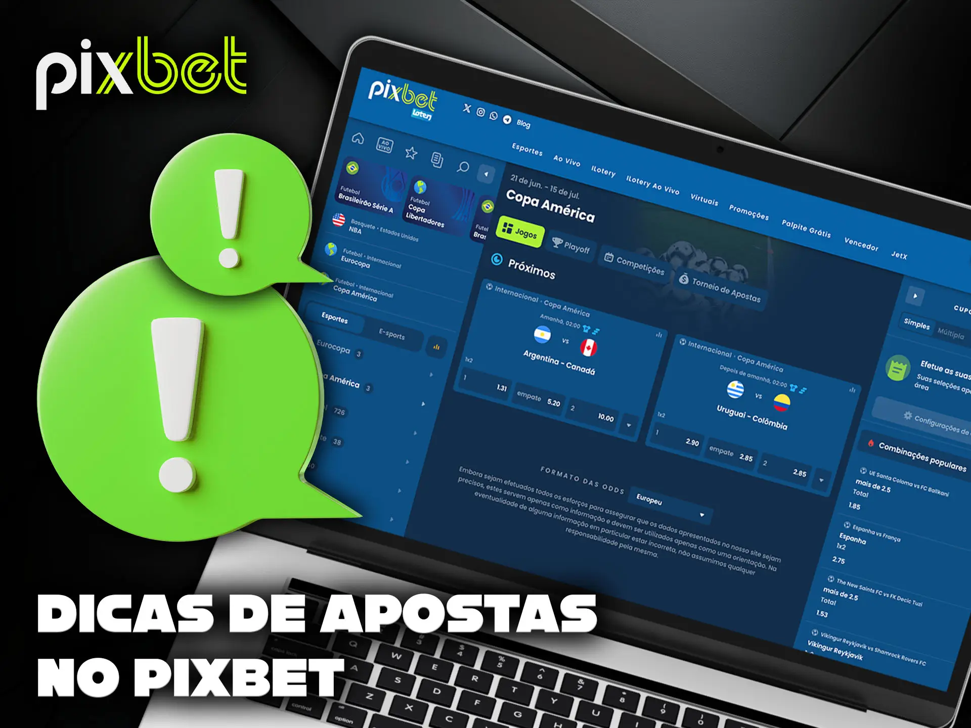 Dicas sobre como apostar para iniciantes na PixBet.