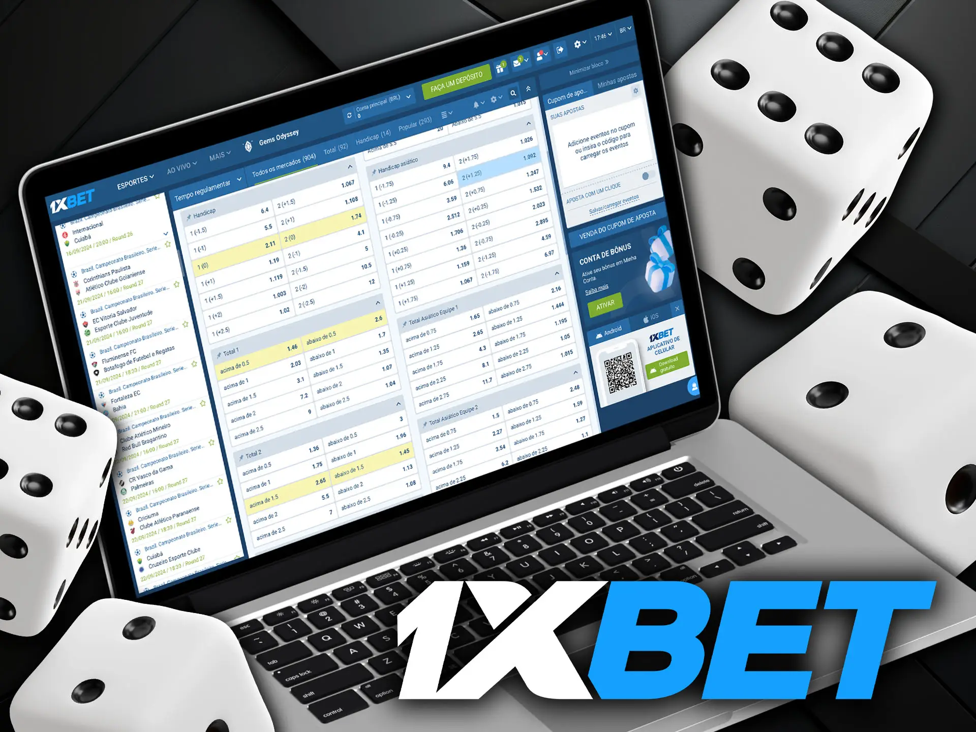 Melhores Odds na 1xBet Apostas com Vantagem.