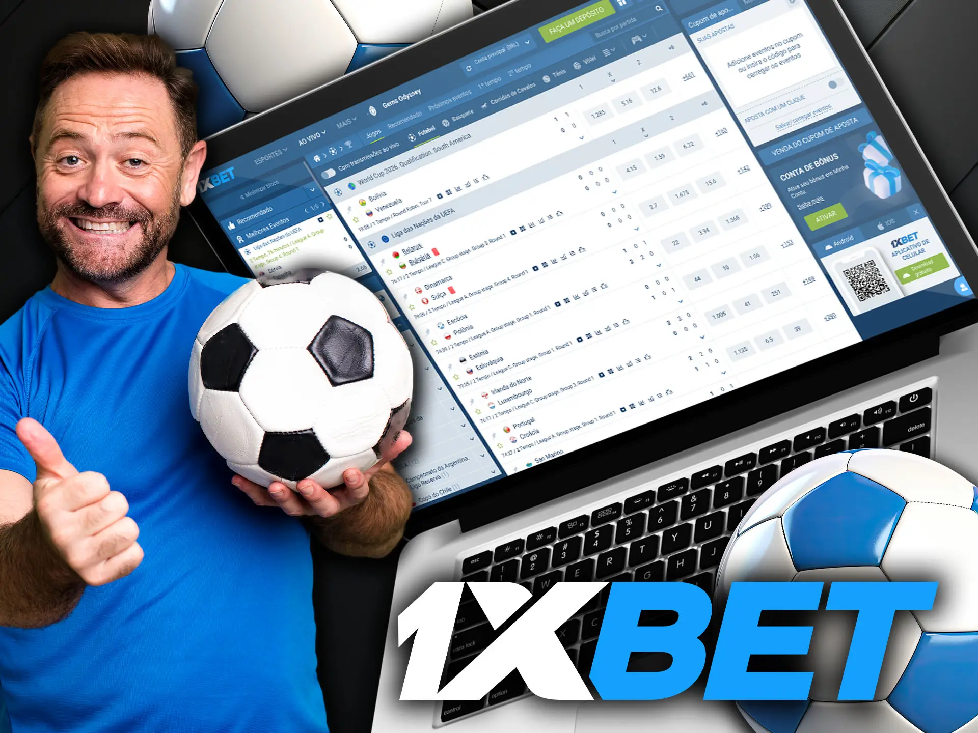 Futebol na 1xBet Apostas Completas e Grandes Chances.