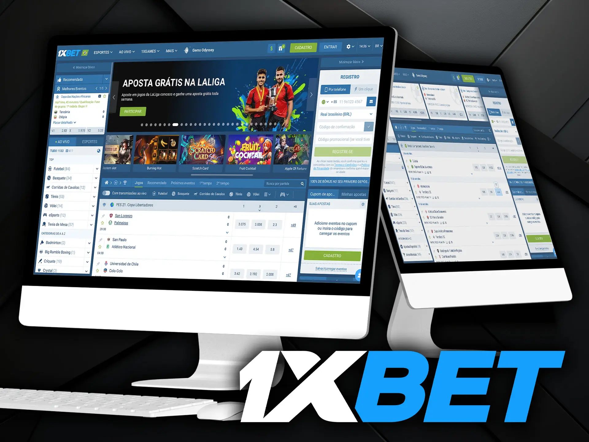 Utiliza o site 1xBet e obtém uma experiência de apostas fácil.