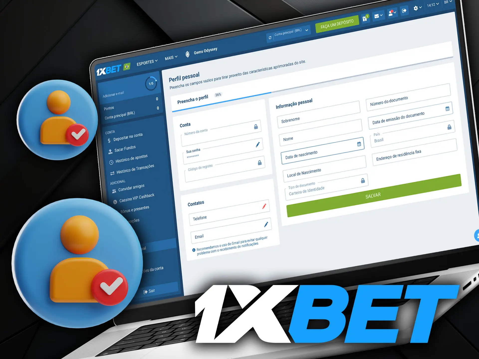 Confirmação de Conta na 1xBet Segurança em Foco.