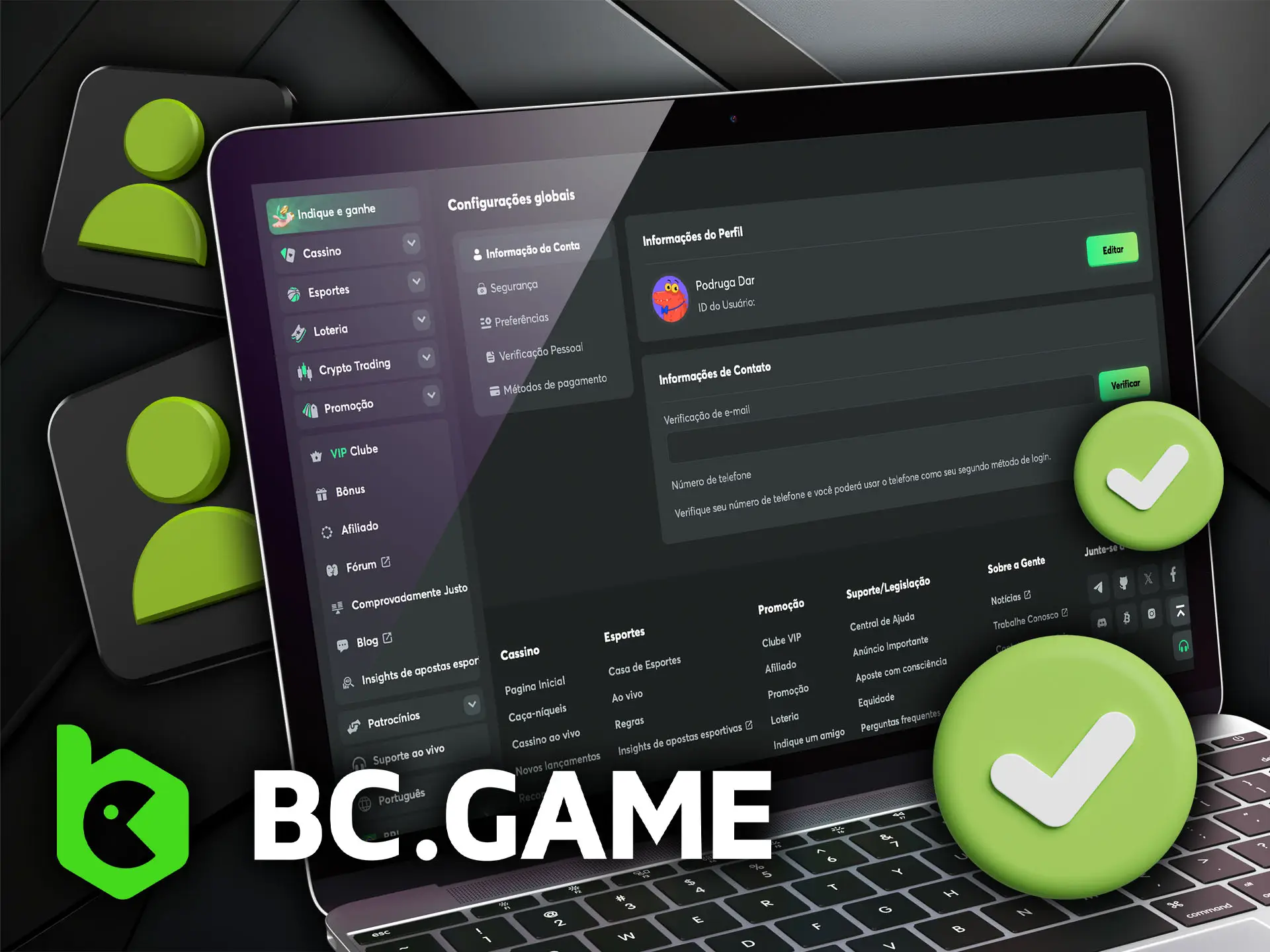 Verificação de Conta na BC Game Segurança e Confiabilidade.