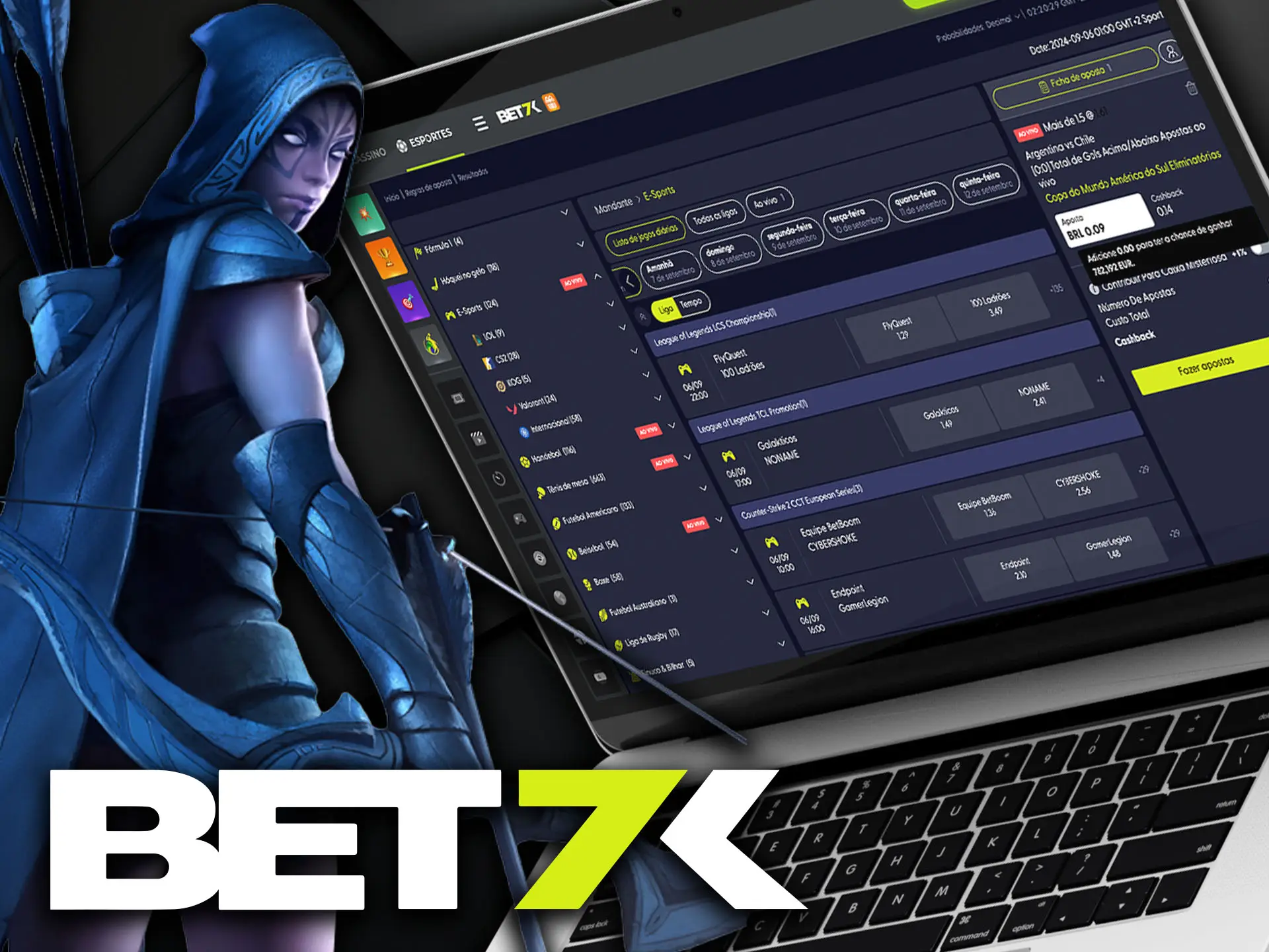 Apostas em eSports na Bet7K Desafie-se no Mundo Digital.