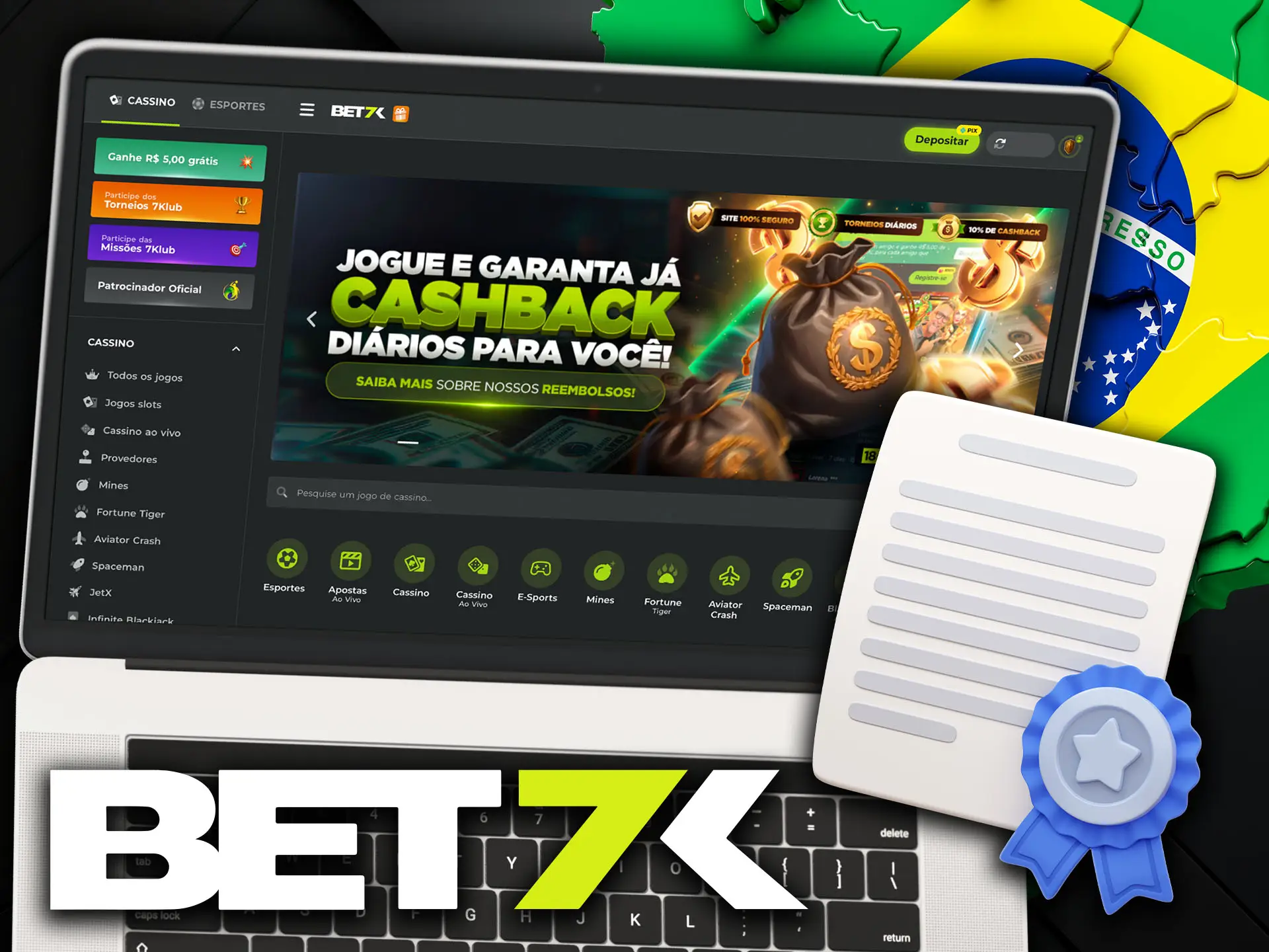 A Bet7K é Legal no Brasil Informação Atualizada e Confiável.