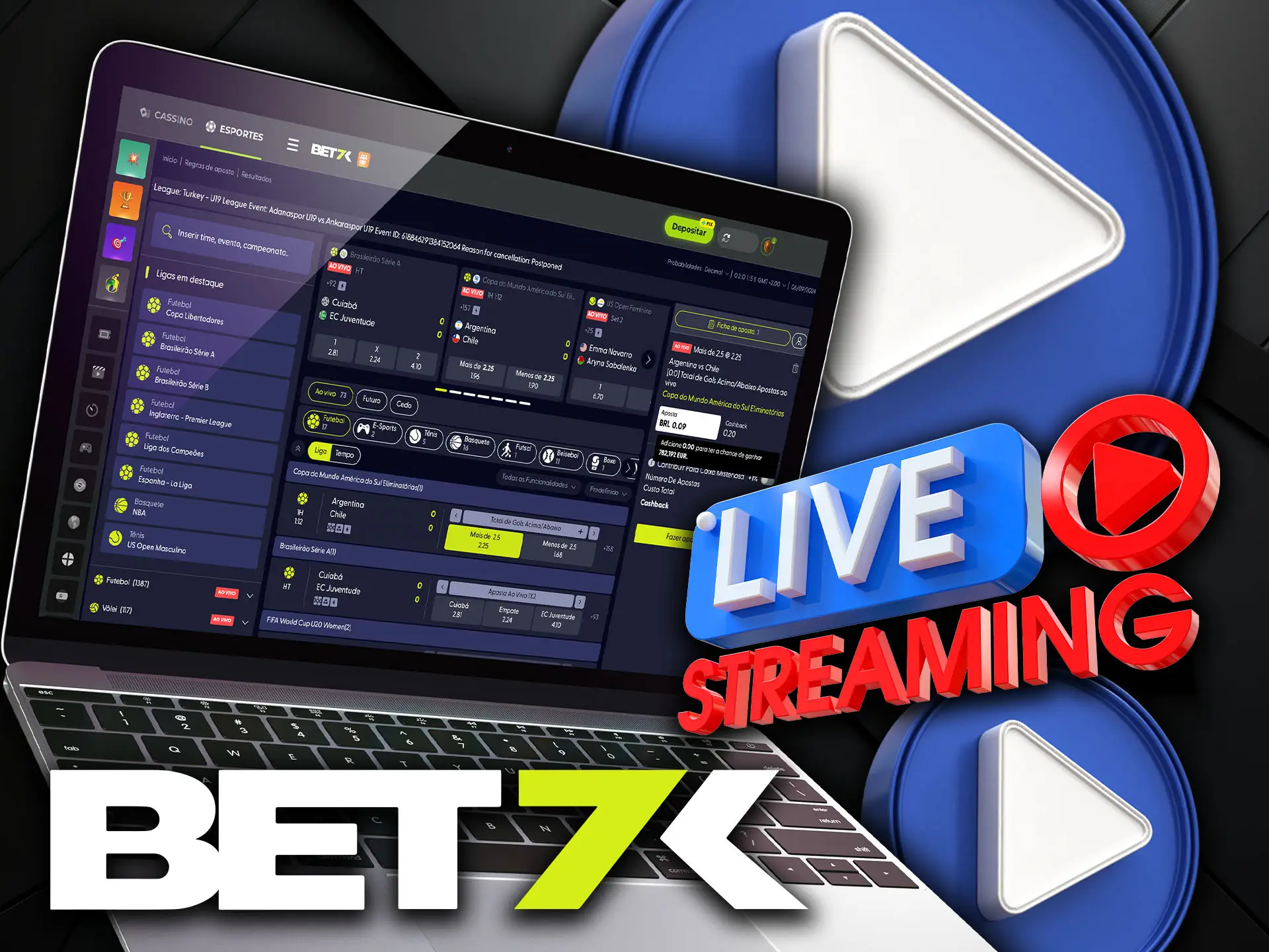 Apostas ao Vivo na Bet7K Emoção e Ação em Tempo Real.