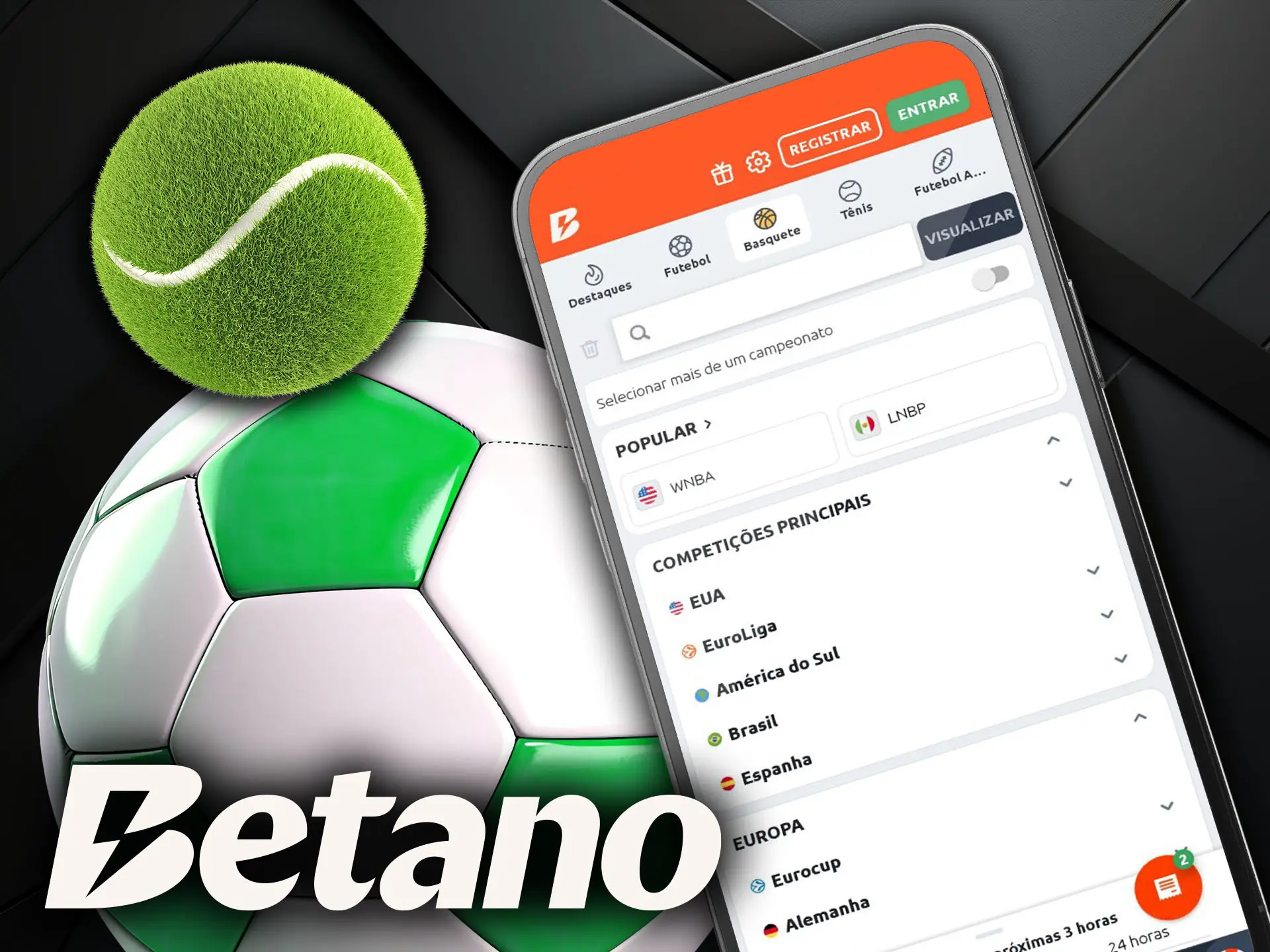 Esportes Disponíveis para Apostas no App Betano Grande Variedade.