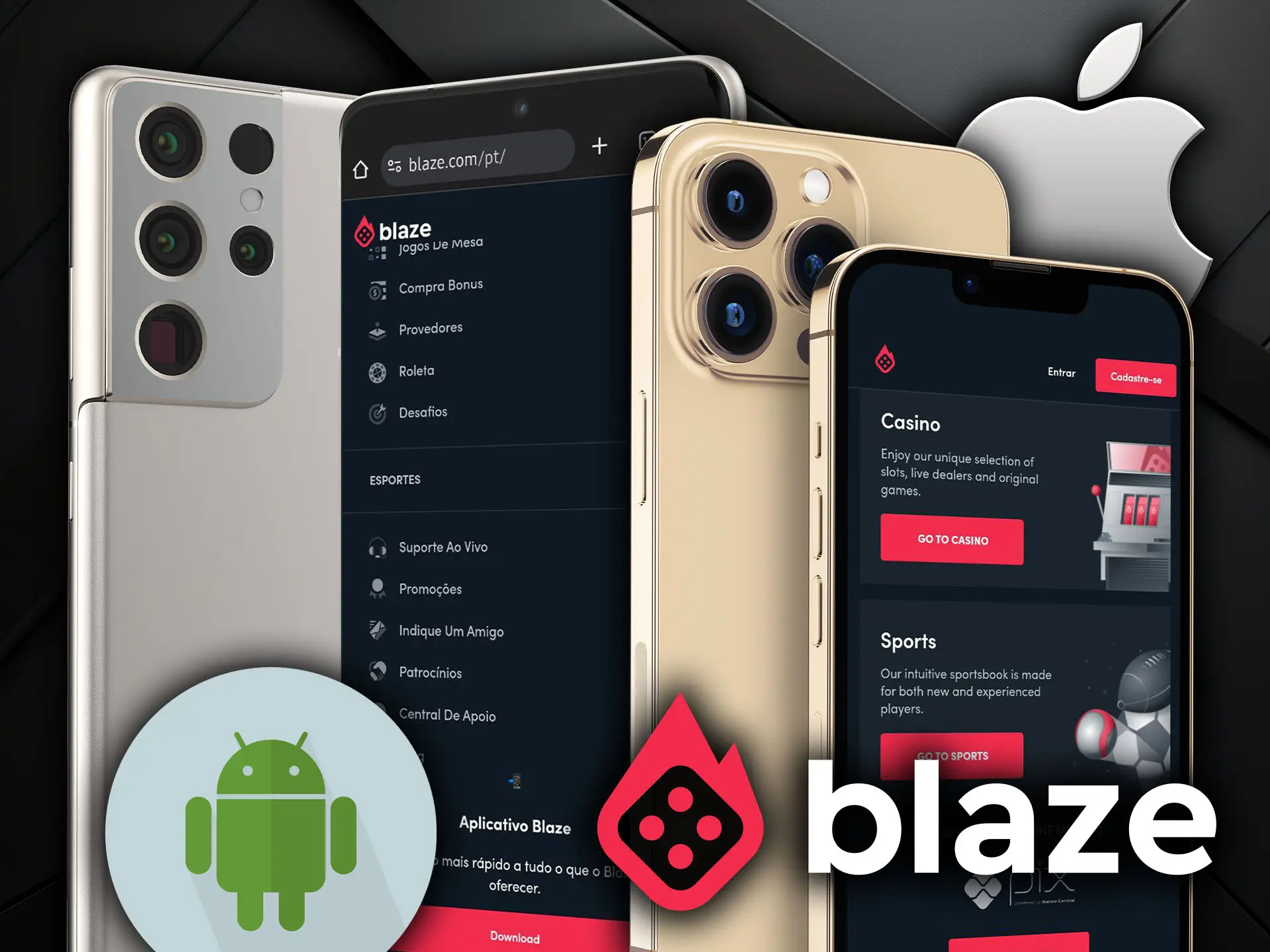 Como Fazer o Download do App Blaze no Android e iOS Passo a Passo.