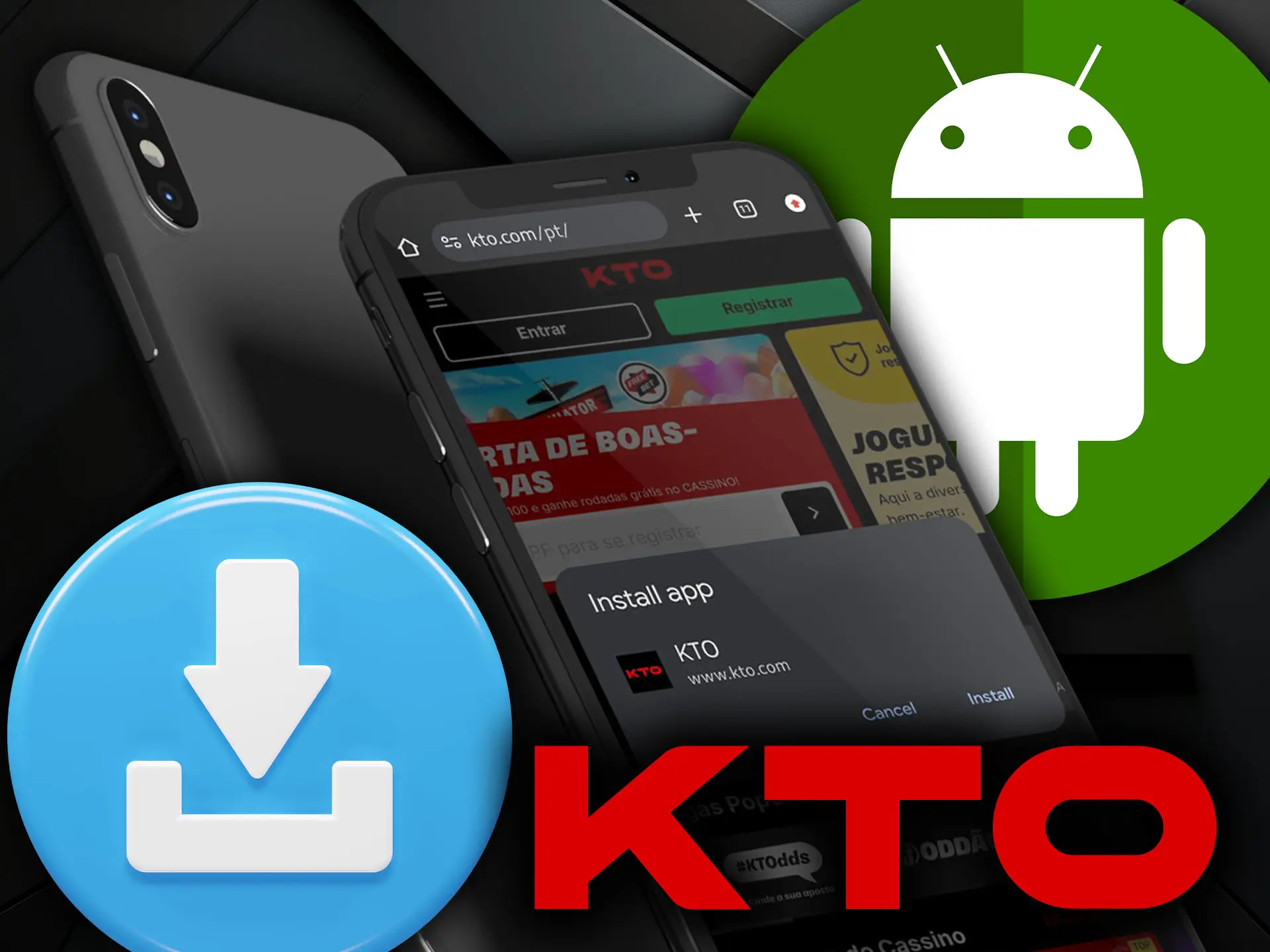 Como Fazer o Download do App de Apostas KTO no Android Passo a Passo.