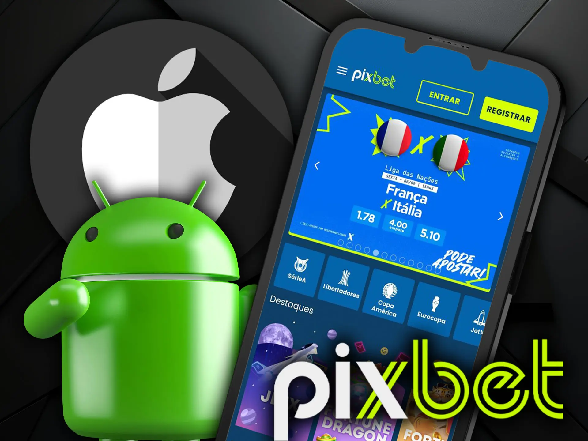 Como Baixar o App PixBet no Android e iOS Guia Completo.