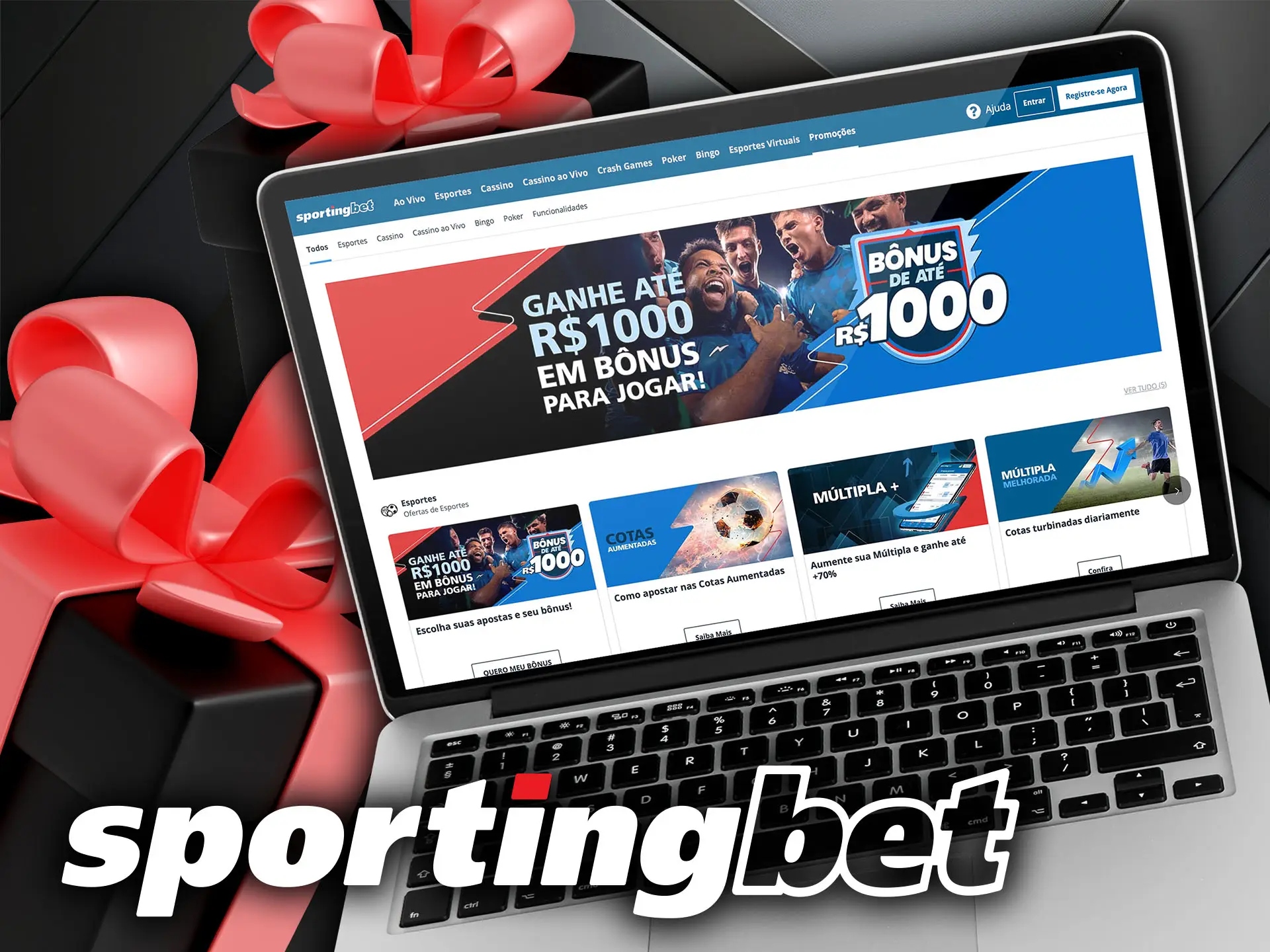 Bônus de Boas-Vindas na Sportingbet Comece com Vantagem.