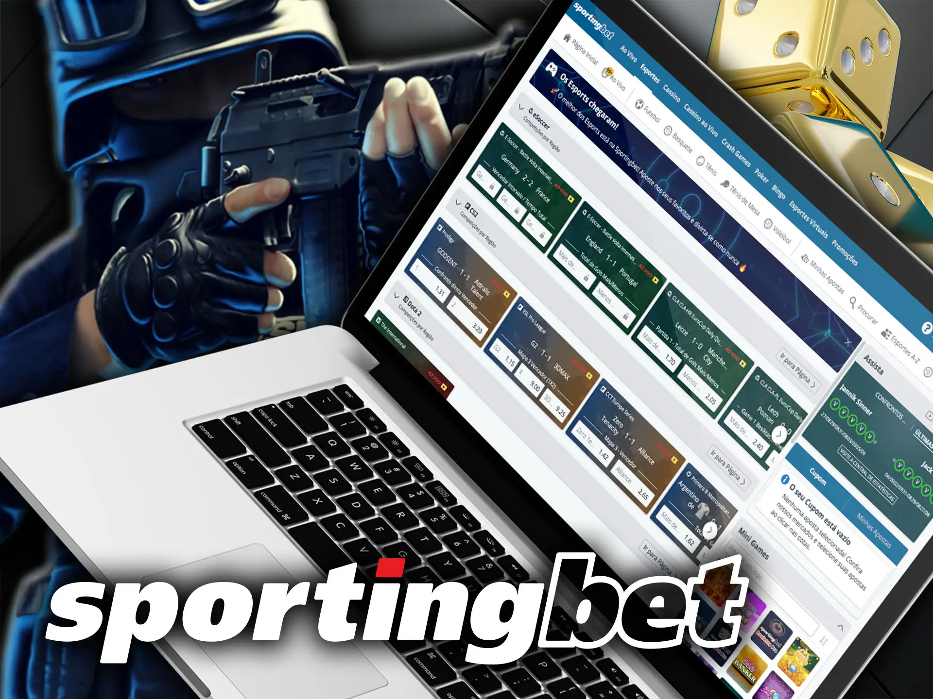 Apostas em eSports na Sportingbet Entre no Mundo Virtual.