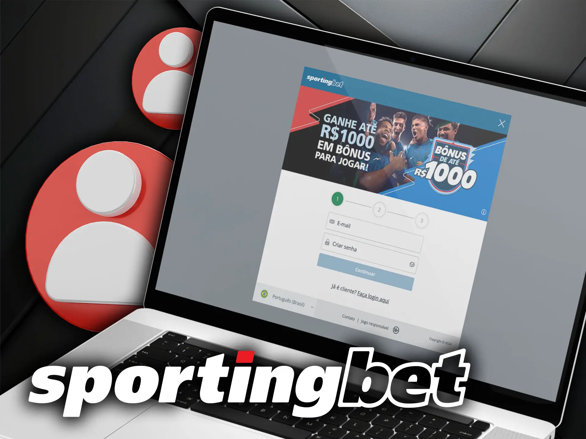 Como Fazer o Registro na Sportingbet.